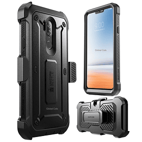 Case LG G7 Thinq Supcase c/ Mica Gel c/ Clip para Cinturón