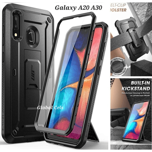 Case Galaxy A30 A20 2019 Supcase Protector 360° Con Apoyo 