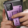 Case Note 20 Ultra Supcase c/ Clip c/ Apoyo de cubierta completa 360 Morado