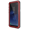 Case Galaxy S8 plus Metálicos c/ Pernos c/ Tpu Interior Antigolpes en Rojo - Negro