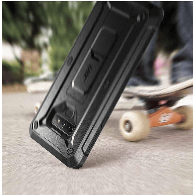 Case Samsung Galaxy Note 9 Supcase Todo Terreno con Mica con Clip Correa