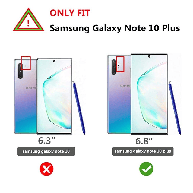 Case Galaxy Note 10 Plus Supcase c/ Gancho c/ Parador Funda 360°