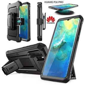 Case Huawei P30 Pro P30 Supcase de Cubierta Total con Gancho