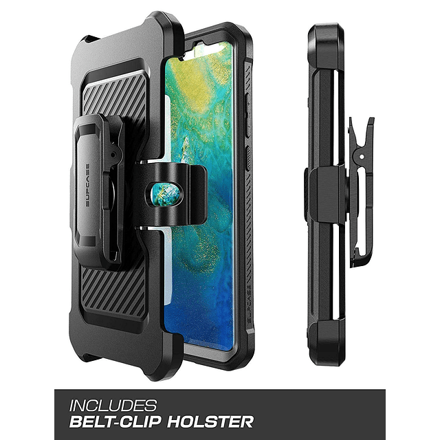 Case Huawei P30 Pro P30 Supcase de Cubierta Total con Gancho