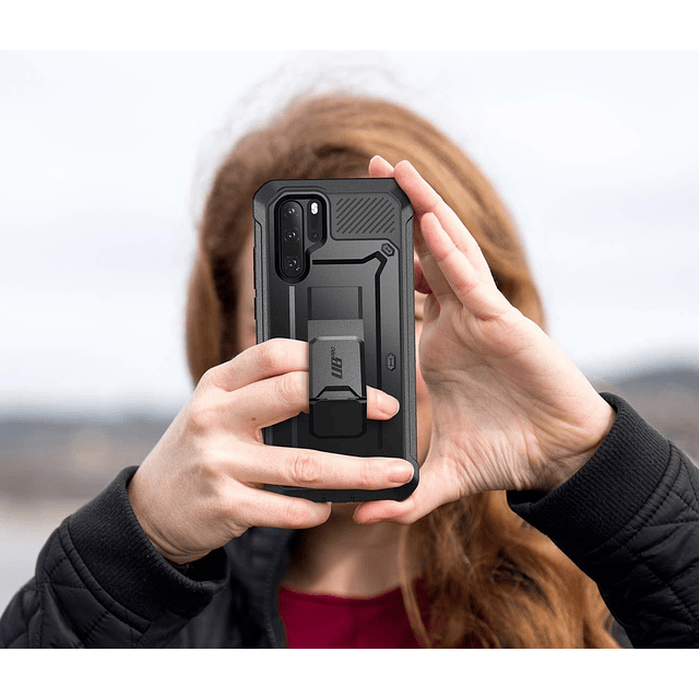 Case Huawei P30 Pro P30 Supcase Funda 360 con Gancho