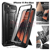Supcase IPhone 11 Pro Max con Clip Correa / Mica / Parador Militarizado