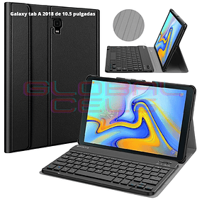 Case con Teclado Fintie para Galaxy Tab A 10.5 2018 T590 T595 Bluetooth Inalámbrico