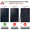 Case con Teclado Fintie para Galaxy Tab A 10.1 T510 T515 Bluetooth Inalámbrico
