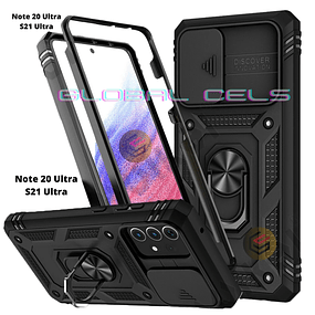 Case Galaxy Note 20 Ultra / S20 FE / A54 / S21 Ultra c/ Protector de Cámara