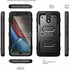 Case Motorola G4 Plus G4 con Parante Inclinable con Gancho para Correa