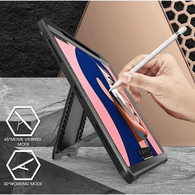 Carcasa IPad Pro 11 2020 Supcase Funda 360 c/ Porta Lápiz c/ Mica c/ Parador - Antishock