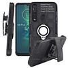 Carcasa Motorola G8 Play Moto G8 Plus con clip para Correa y Parador Giratorio