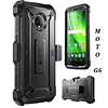Case Motorola Moto G6 Supcase de cuerpo completo con Clip para Correa y Mica Protectora