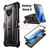 Fundas Carcasas Galaxy Note 20 S20 Note 10 Plus 9 Supcase 10E con Parador y Gancho