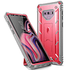 Carcasa GALAXY NOTE 9 c/ Parador c/ Mica Funda 360 de Cubierta Total Rosa para Damas 