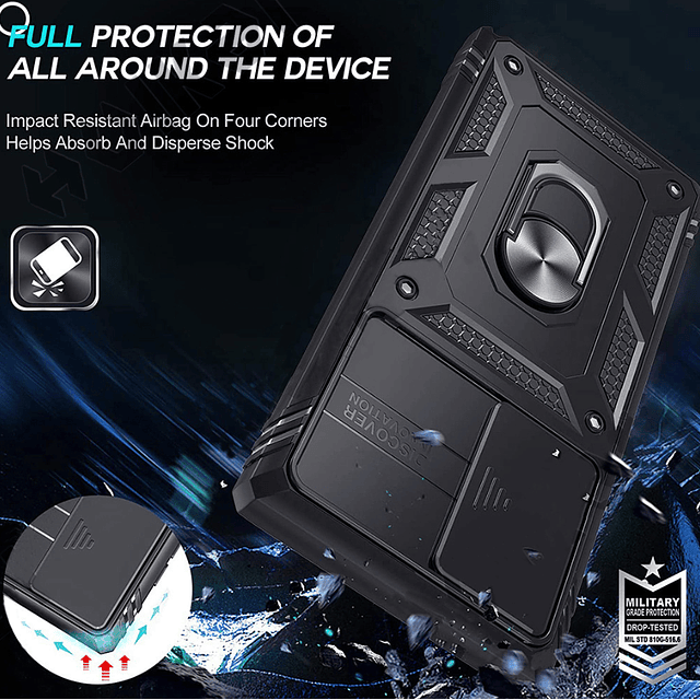 Case Galaxy Note 20 Ultra / S20 FE / A54 / S21 Ultra c/ Protector de Cámara
