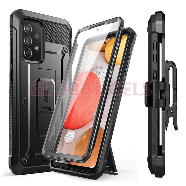 Case Carcasa Samsung Galaxy A72 5G Supcase con Clip para cinturón con Protector de pantalla