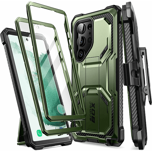 Case Carcasa Galaxy S23 Ultra 2023 c/ Protector de pantalla I-BLASON de cuerpo completo