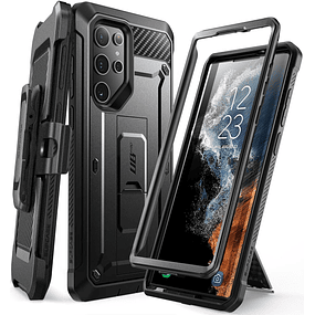 Case Supcase Galaxy A54 5G con Mica Protectora con Gancho