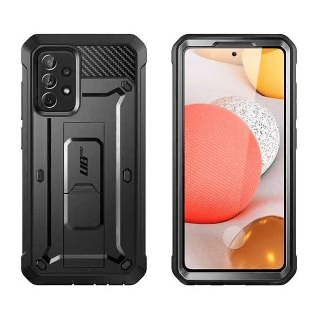 Case Supcase Samsung Galaxy A72 5G con Clip para cinturón con Mica con Parante Inclinable 