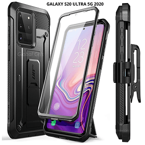 Case Carcasa Galaxy S20 Ultra Supcase Armadura de Alta Protección c/ Gancho c/ Parante