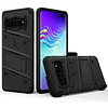 Case Galaxy S10 Zizo Z-bold Original Carcasa de 3 Partes c/ 2 Parantes AntiShock