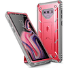 Case Galaxy Note 9 Poetic Recia Carcasa 360 Samsung Note 9 c/ Mica c/ Apoyo en Rosado