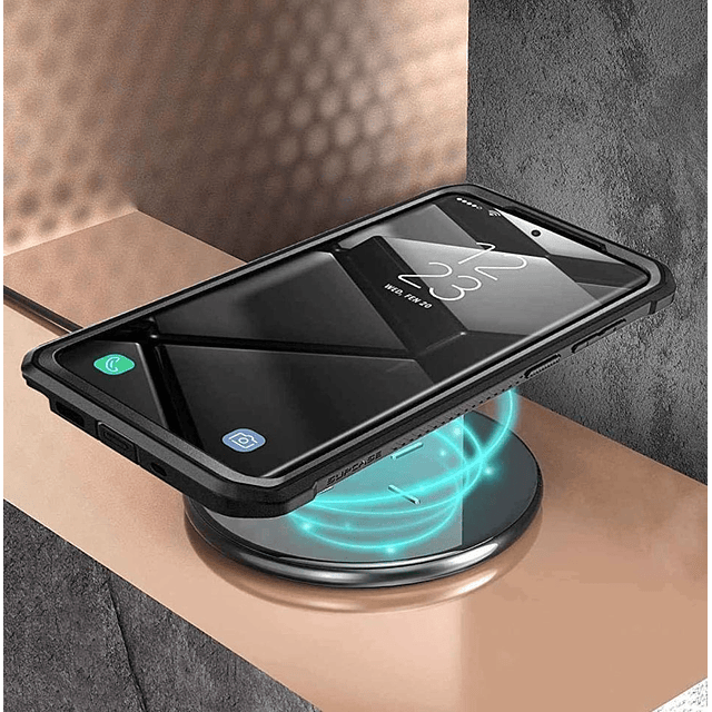 Supcase Case Galaxy Note 20 Ultra Funda 360 protector de caídas y golpes / Negro