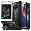 Case Funda Samsung Galaxy Note 8 Carcasa 360 c/ Mica y Parante Inclinable Antishock Youmaker Negro