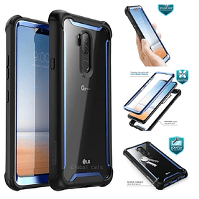 Funda Case LG G7 / LG G7 ThinQ 2018 i-Blason Ares de cuerpo completo con protector de pantalla integrado / Azul 