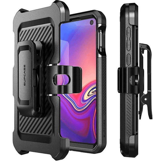 Case Protector Galaxy S10E S10 E S20 Ultra S20FE S21FE Supcase c/ Mica c/ Parante c/ Clip