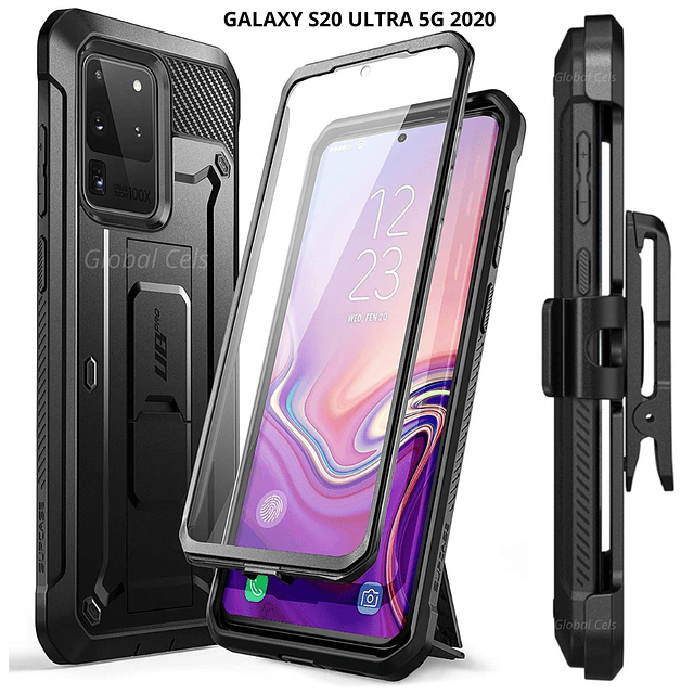 Case Protector Galaxy S10E S10 E S20 Ultra S20FE S21FE Supcase c/ Mica c/ Parante c/ Clip