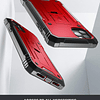 Carcasa IPhone 11 Pro 5.8 Pulgadas funda 360 Antigolpes c/ Protector de pantalla Roja c/ Negro.