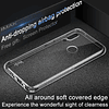 Case Funda Huawei P20 Lite 2018 IMAK Clear Soft TPU con película plástica Transparente Stealth