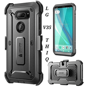 Carcasa Supcase LG V35 ThinQ V30 Plus con Clip Correa de 3 Partes Antishock