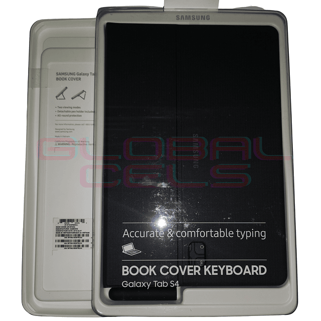 Funda con TECLADO Original Samsung Galaxy Tab S4 T830 T835 con Porta Pen