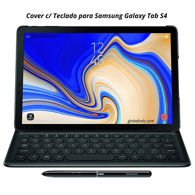 Funda con TECLADO Original Samsung Galaxy Tab S4 T830 T835 con Porta Pen