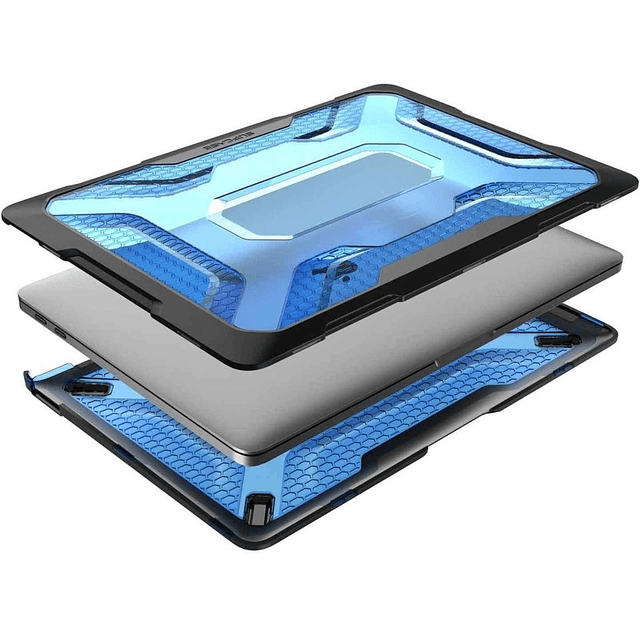 Case MacBook Pro 13 2020 2018 2017 2016 Supcase a2159 A1989 A1706 A1708 Azul Frost