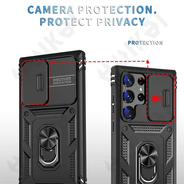 Case Nillkin Para Galaxy S23 Ultra Protector 360° Con Mica