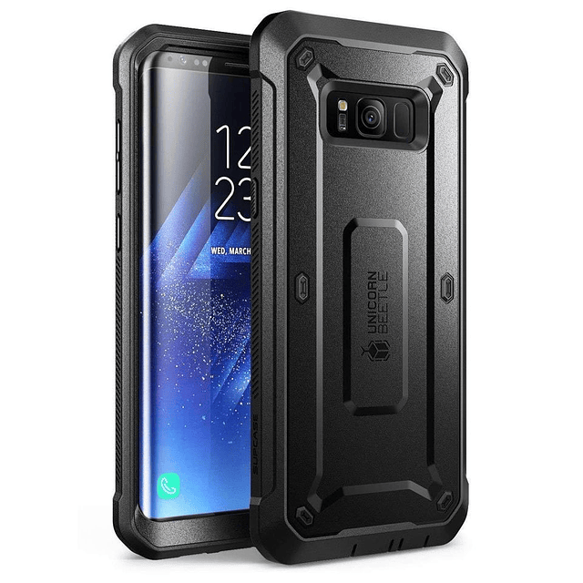 Case Funda Galaxy S8 / S8 plus Supcase 360 Samsung Galaxy Note 10 con Sujetador para Correa