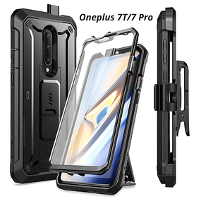 Case OnePlus 7T Pro﻿ / 7 Pro Supcase Funda 360 Armadura con Clip para Cinturón c/ Mica c/ Parante