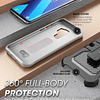 Case Galaxy S9 Plus Supcase Rosado carcasa 360 con protector de pantalla AntiShock 