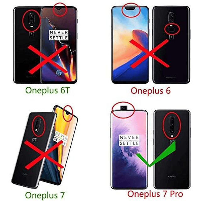 Case Supcase OnePlus 7 Pro / 7T Pro Funda 360 con Gancho para Cinturón c/ Mica c/ Apoyo