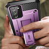 Supcase Galaxy Note 20 Ultra Funda 360 c/ Soporte Inclinable c/ Mica Gel c/ Gancho color Violeta