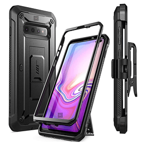 Case Galaxy S10 Plus Supcase UB Pro Funda 360 Militarizado con Clip para cinturón 