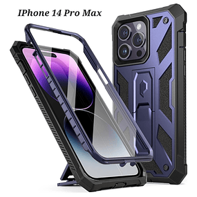 Case IPhone 14 13 12 11 Pro Max 10 X XS c/ Protector de pantalla Carcasa 360 Supcase Poetic y Metal