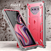 Case Galaxy Note 9 Carcasa 360° Rosado c/ Soporte Inclinable c/ Mica Poetic USA