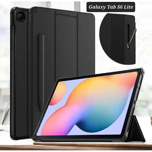 Case Galaxy Tab S6 Lite c/ Porta Lápiz marca: MOKO 2020 2022 2024 P610 P613 P617