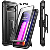 Case LG V60 Thinq Supcase Armadura con Mica Incorporada c/ Clip Gancho AntiShock 360°