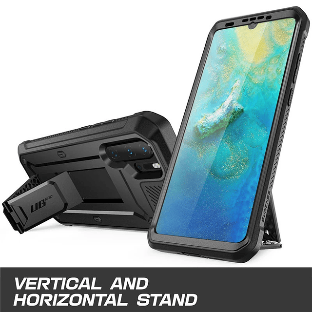 Case Supcase Huawei P30 Pro Armadura Cubre Todo con Mica con Clip para Correa Antishock 360